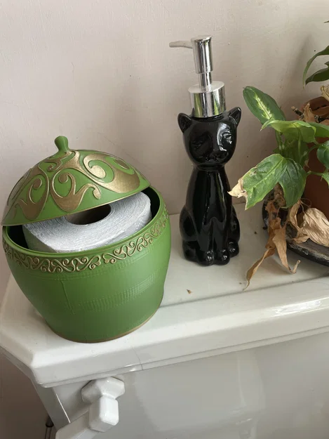 Hộp đựng cuộn giấy vệ sinh dự phòng (Spare TP Roll Container) - Image 2