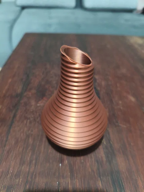 Bình Hoa Boho Kim Loại Phối Vòng Hiện Đại - Image 2