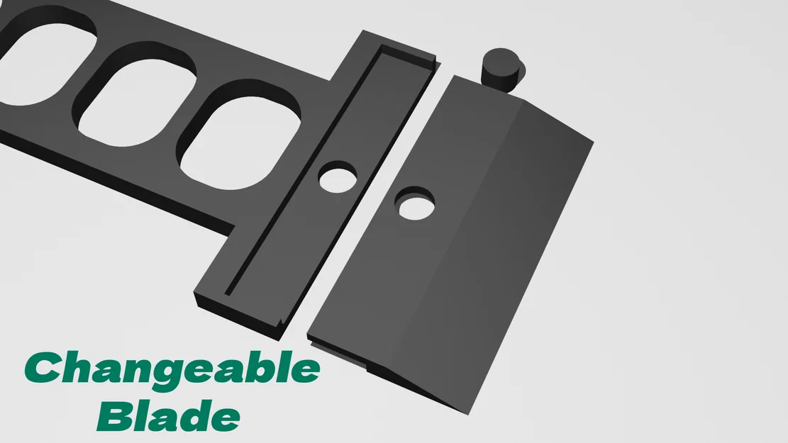 Dụng cụ cạo bàn in 3D thông minh với lưỡi thay thế linh hoạt - Image 2