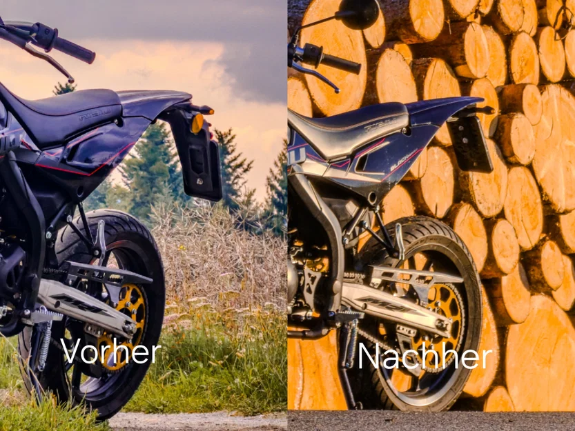 Pat gắn biển số cho Rieju MRT 50 - Image 2