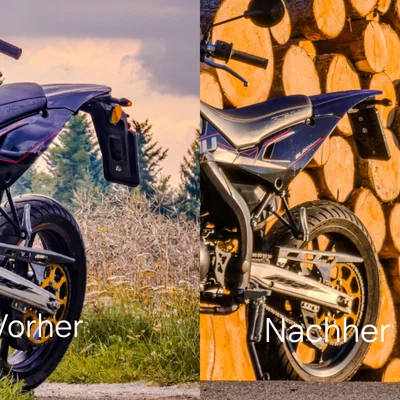 Pat gắn biển số cho Rieju MRT 50