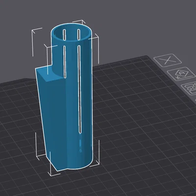 Giá đỡ bàn chải đánh răng điện 3D (WirelessToothbrushSupport-v1)