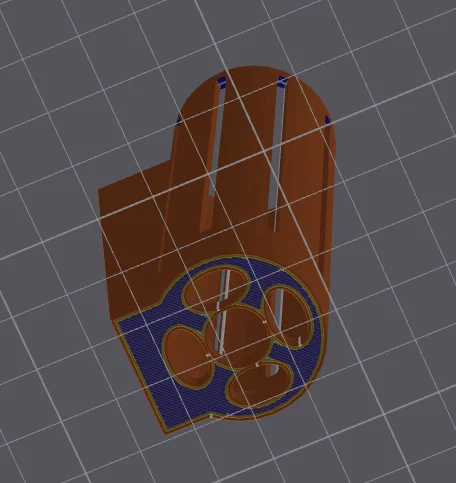 Giá đỡ bàn chải đánh răng điện 3D (WirelessToothbrushSupport-v1) - Image 2