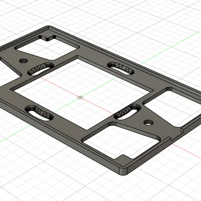 Khung chuyển đổi Adapter cho Sonoff NSPanel chuẩn đế âm EU