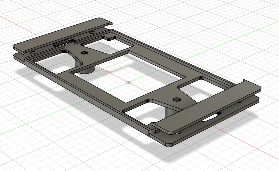 Adapter gắn tường 3D cho Sonoff NSPanel với ổ cắm đôi EU - Image 1