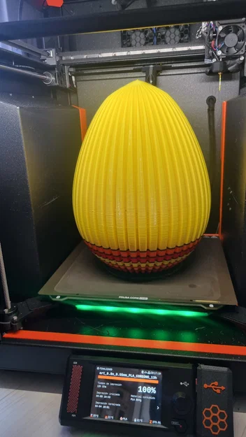 Mẫu in 3D quả trứng Phục sinh (Easter Egg) có nắp đáy tiện lợi - Image 4