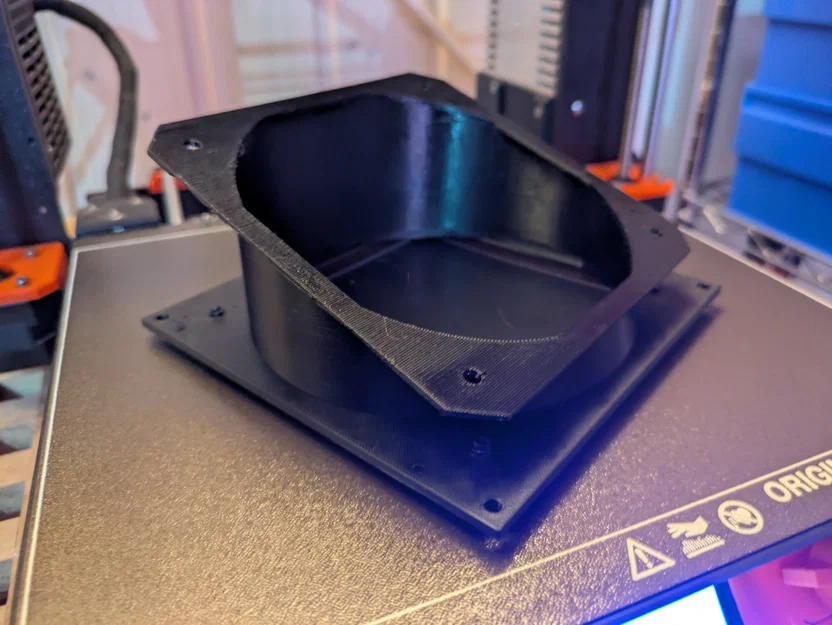 Giá đỡ quạt 120mm Noctua kèm lọc bụi (Góc nghiêng 30 độ) - Image 1