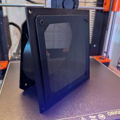 Giá đỡ quạt 120mm Noctua kèm lọc bụi (Góc nghiêng 30 độ)