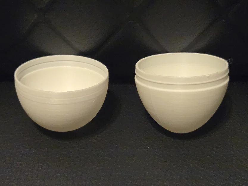 Mô hình quả trứng nhựa 3D bền bỉ - Thiết kế tối ưu cho máy in 3D - Image 1