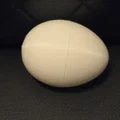 Mô hình quả trứng nhựa 3D bền bỉ - Thiết kế tối ưu cho máy in 3D - Thumbnail 2