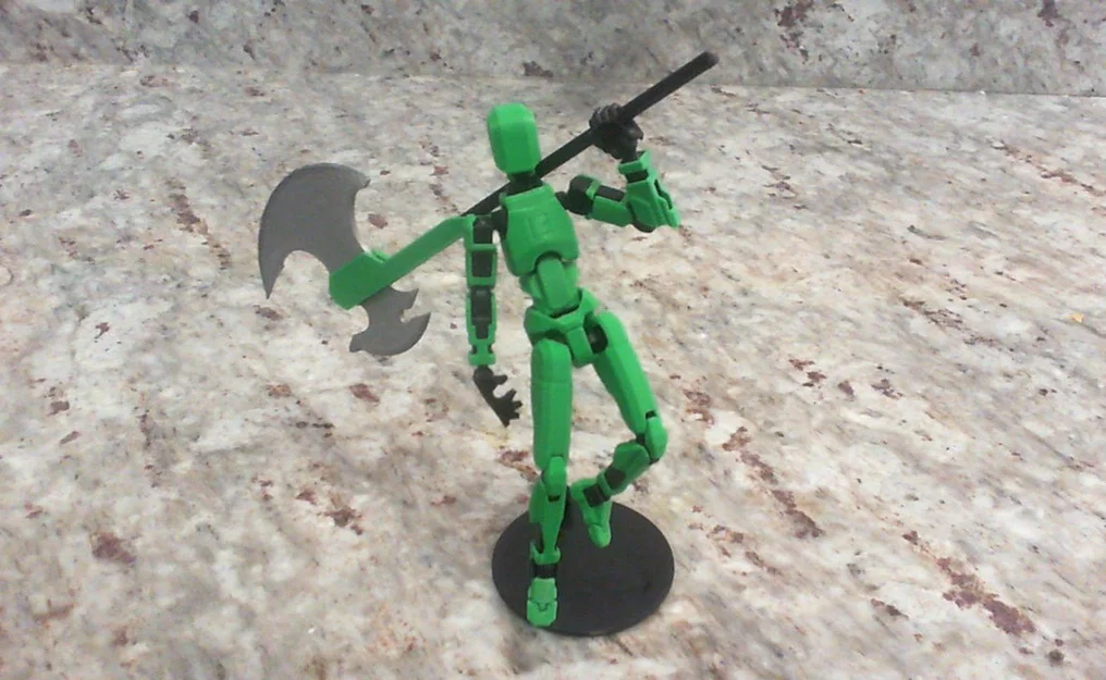 Rìu chiến khổng lồ (Oversized Axe) cho mô hình Dummy 13 - Image 1