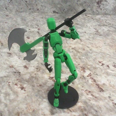 Rìu chiến khổng lồ (Oversized Axe) cho mô hình Dummy 13