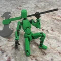 Rìu chiến khổng lồ (Oversized Axe) cho mô hình Dummy 13 - Thumbnail 2