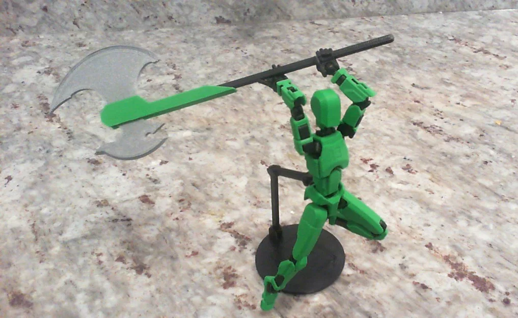 Rìu chiến khổng lồ (Oversized Axe) cho mô hình Dummy 13 - Image 3