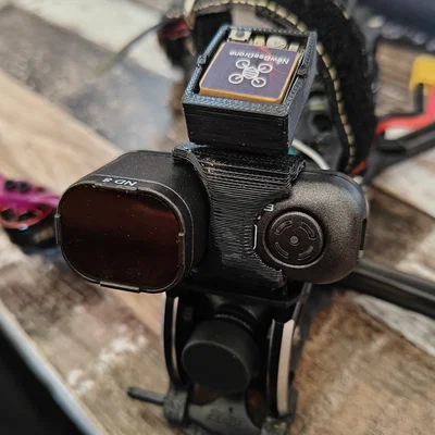 Mount gắn Runcam Thumb Pro và BeeID (25mm) cho TERN LR-40