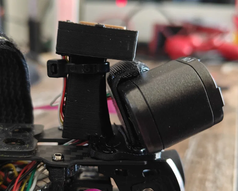 Mount gắn Runcam Thumb Pro và BeeID (25mm) cho TERN LR-40 - Image 2