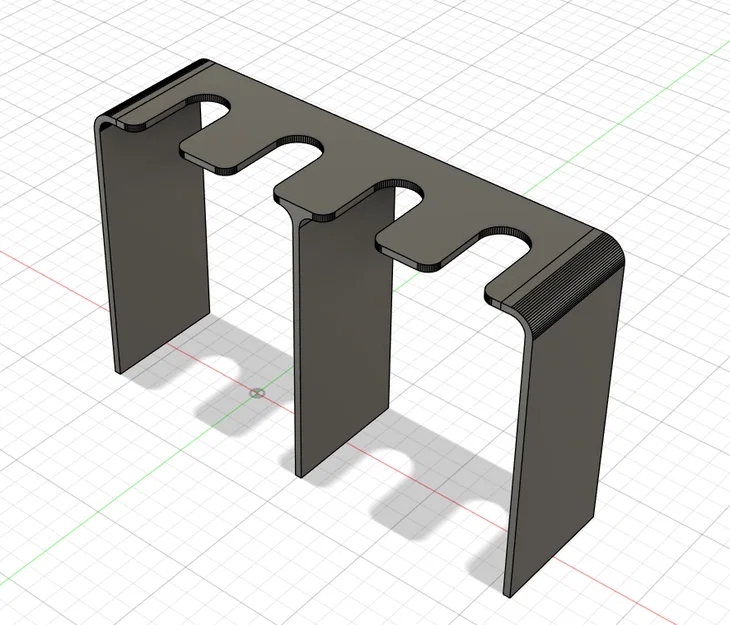 Giá treo bàn chải đánh răng 4 ngăn in 3D gọn gàng, tiện lợi - Image 1