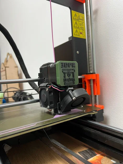 Nắp đậy đầu in Prusa i3 mk3s tùy chỉnh cá nhân hóa siêu đẹp - Image 1