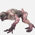 Mô hình 3D quái vật Ghoul trong Witcher 3: Wild Hunt - Thumbnail 3
