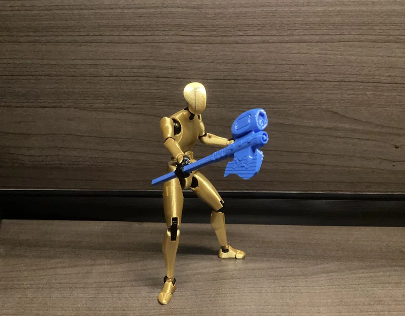 Mô hình rìu Spiritfall cho Dummy hoặc Carbon 13 - Phụ kiện in 3D - Image 6