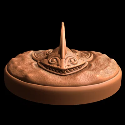 Cá Cát (Sand Fish) - Mô hình quái vật sa mạc cho TTRPG