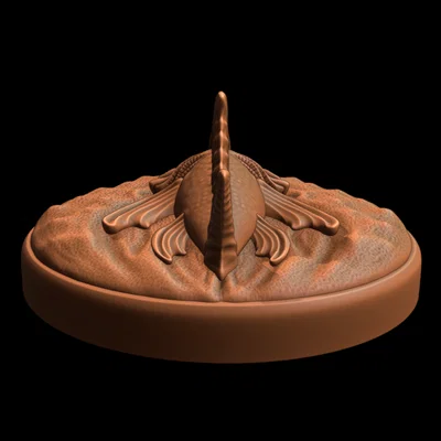 Cá Cát (Sand Fish) - Mô hình quái vật sa mạc cho TTRPG