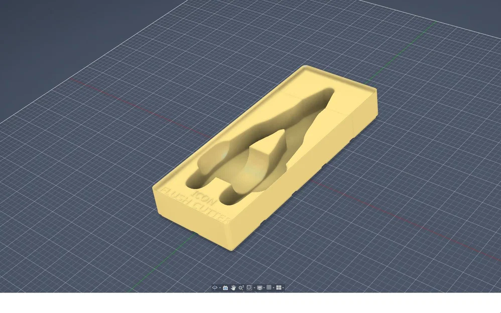 Khay đựng kìm cắt ICON 6 inch chuẩn hệ Gridfinity - Image 1