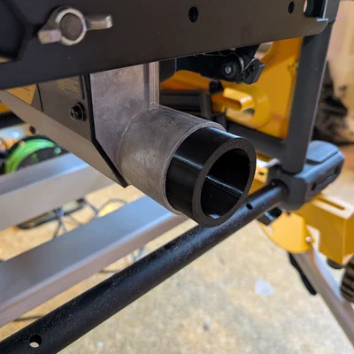 Đầu chuyển máy hút bụi cho máy cưa bàn DeWalt