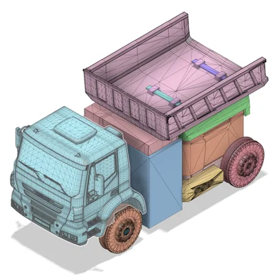 Xe Ben Điều Khiển Bằng Servo | Otto - Inventor Kit