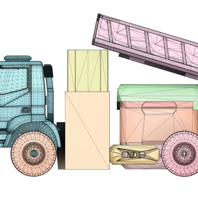 Xe Ben Điều Khiển Bằng Servo | Otto - Inventor Kit