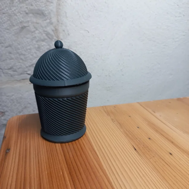 Ly đựng bàn chải có nắp đậy (Closed Toothbrush glass) - Image 2