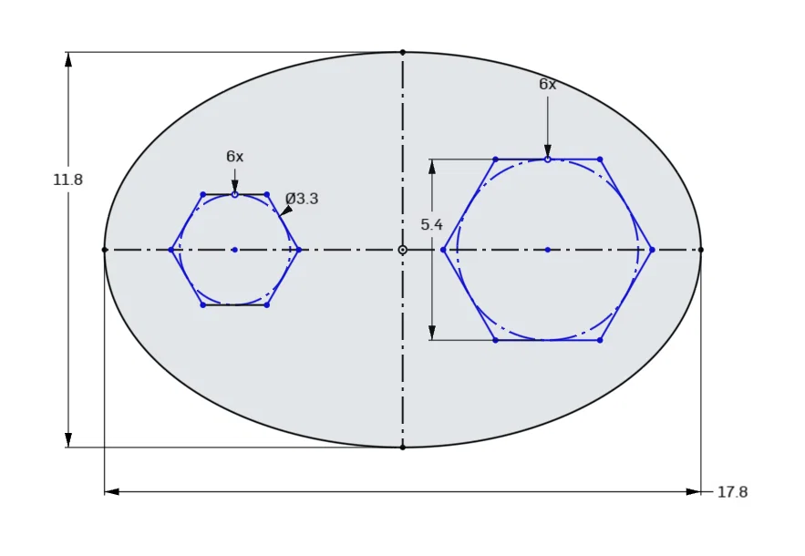Giá đỡ khóa lục giác cho máy cưa chìm (ЗУБР ПП-55ПН) - Kiểu Parkside - Image 5