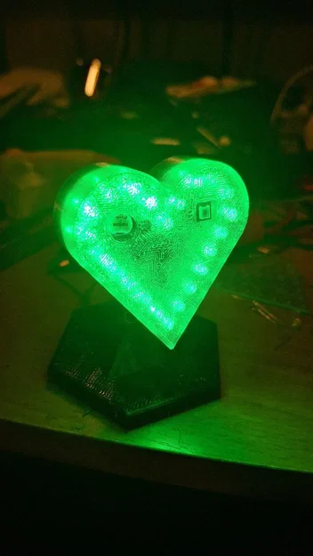 Giá đỡ đơn giản cho bộ kit LED trái tim tự lắp ráp - Image 8