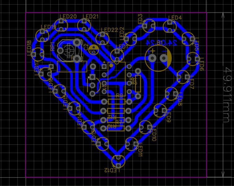 Giá đỡ đơn giản cho bộ kit LED trái tim tự lắp ráp - Image 10