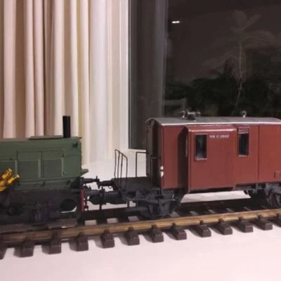 Toa xe NS DG (conducteurswagen) tỷ lệ 1:32 / Gauge 1 (Cập nhật tháng 04/2026)