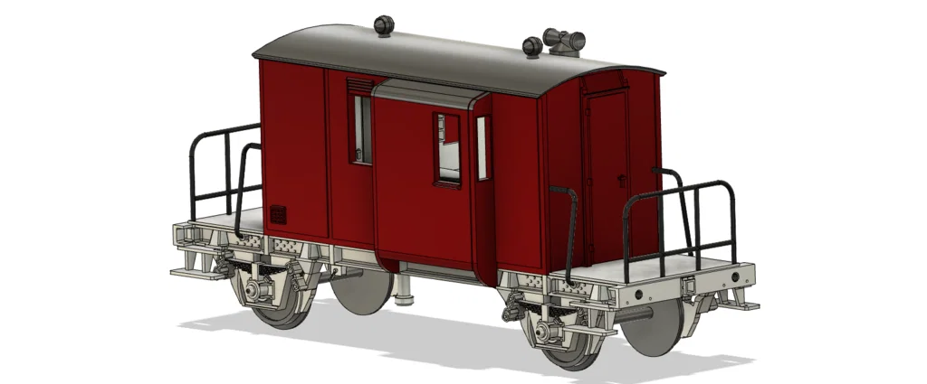 Toa xe NS DG (conducteurswagen) tỷ lệ 1:32 / Gauge 1 (Cập nhật tháng 04/2026) - Image 2