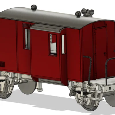 Toa xe NS DG (conducteurswagen) tỷ lệ 1:32 / Gauge 1 (Cập nhật tháng 04/2026)