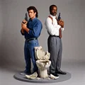 Mô hình 3D nhân vật Lethal Weapon (Riggs & Murtaugh) năm 1987 - Thumbnail 1