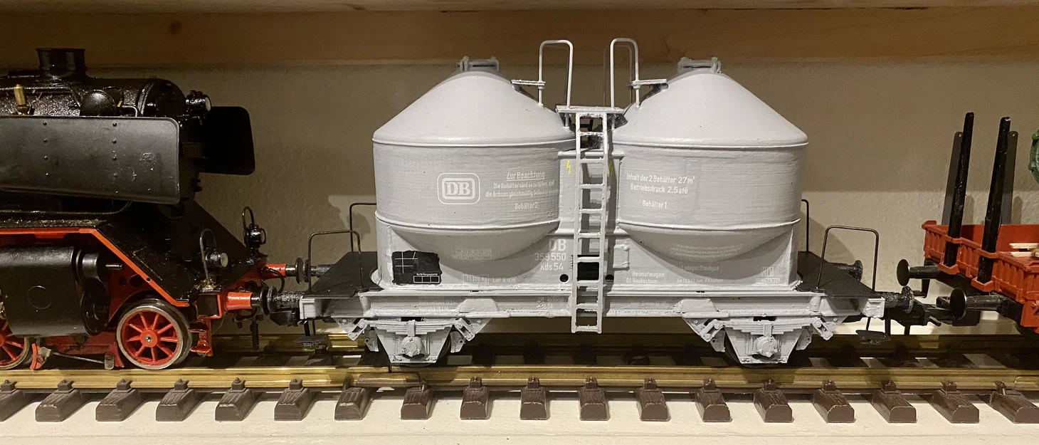 Toa tàu DB Kds 54 / Ucs 908 Silowagon - Tỷ lệ 1:32 (Bản sửa đổi tháng 4/2026) - Image 1