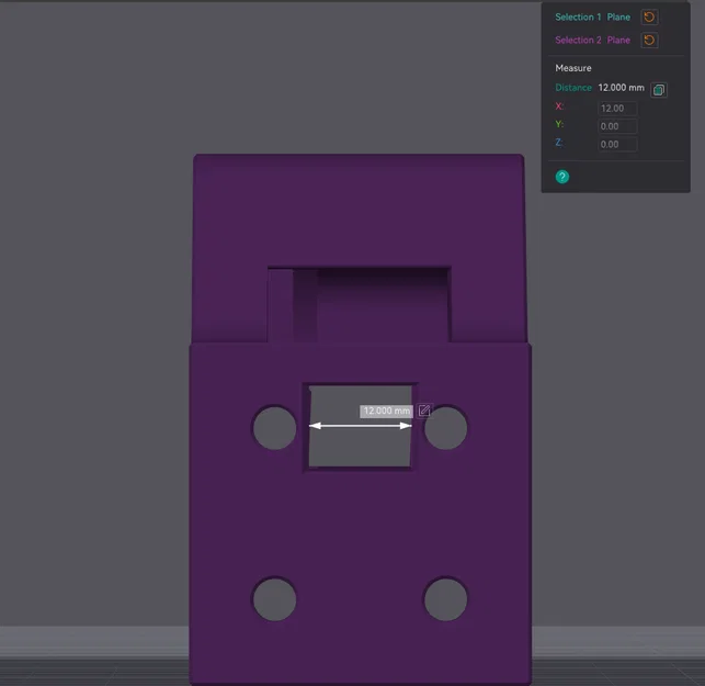 Ngàm gắn động cơ Ender 3 Pro (motor mount) hỗ trợ dây cáp 12mm - Image 1