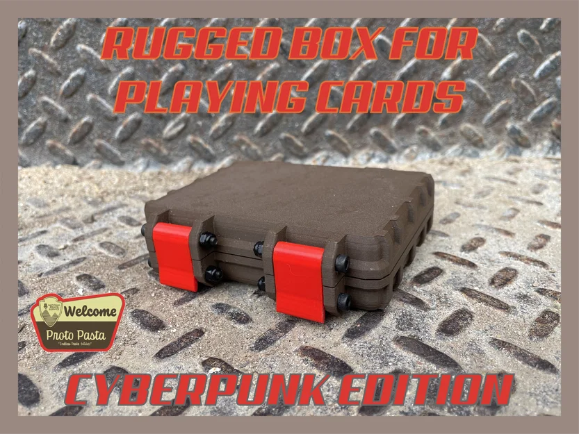 Hộp Đựng Bài Tây Rugged Bronze - Image 1