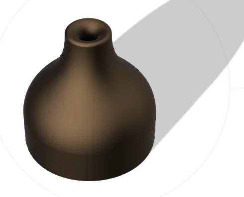 Mẫu in 3D gạt tàn thuốc Iqos với ren xoắn tinh tế - Image 1