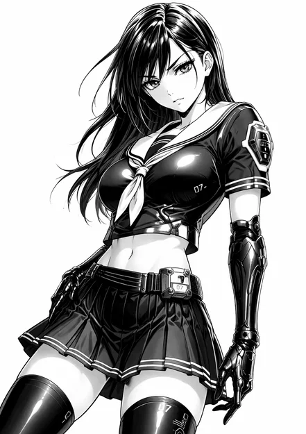 Mẫu in 3D tranh Manga Girl Lithophane trang trí tuyệt đẹp - Image 1