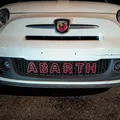 Chữ gắn lưới tản nhiệt ABARTH cho xe Fiat 500 bản Mỹ - Thumbnail 2