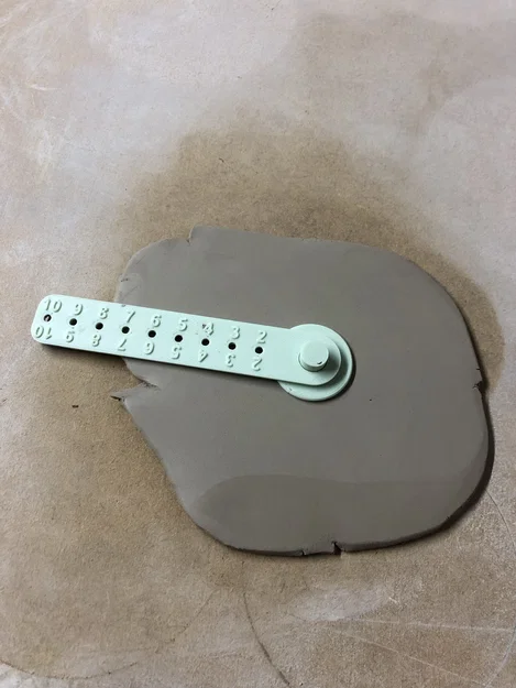 Dụng cụ cắt hình tròn cho đất sét (Adjustable Circle Cutter) - Image 2