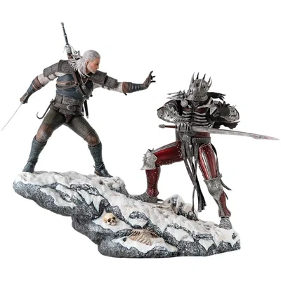 Mô hình 3D Geralt vs Eredin - The Witcher 3 cực chất