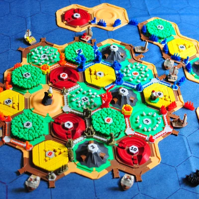 Bộ cờ Catan đầy đủ - Cities & Knight và Seafarers