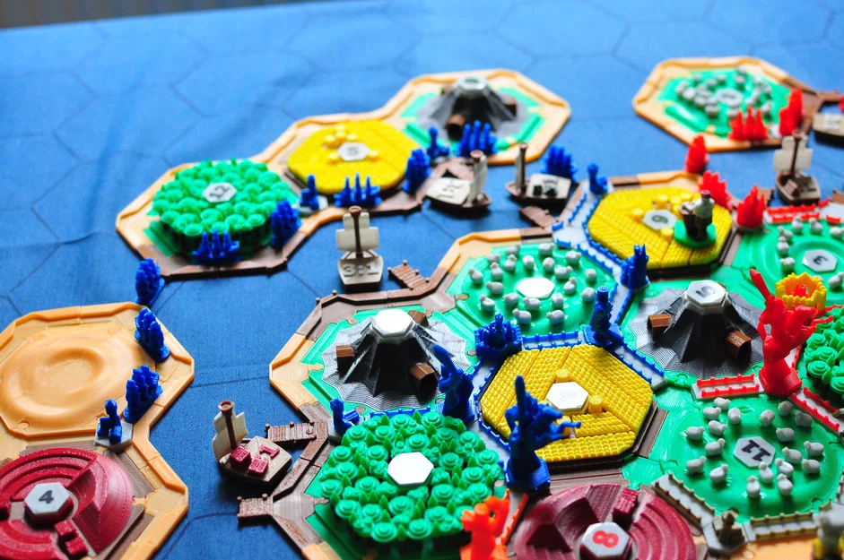 Bộ cờ Catan đầy đủ - Cities & Knight và Seafarers - Image 5