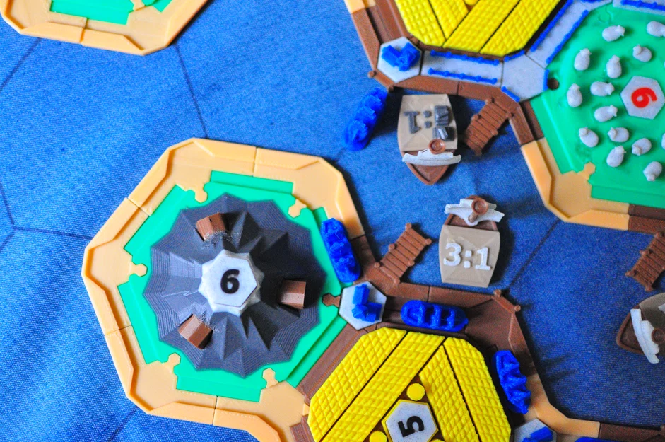 Bộ cờ Catan đầy đủ - Cities & Knight và Seafarers - Image 6