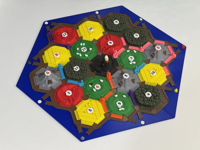 CATAN Base & Holders - Đế và khay giữ thẻ - Image 1
